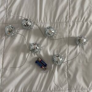 Disco ball garland